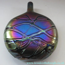 Load image into Gallery viewer, Vintage 1980s Maltese Phoenician Glass Lollipop Vase
