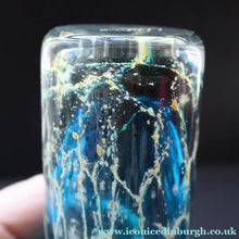 Load image into Gallery viewer, 1980s Mdina Maltese Small Glass Slim Vase with Flared Rim. 4 1/2 inches - European Glass
