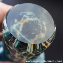 Load image into Gallery viewer, 1980s Mdina Maltese Small Glass Slim Vase with Flared Rim. 4 1/2 inches - European Glass
