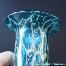 Load image into Gallery viewer, 1980s Mdina Maltese Small Glass Slim Vase with Flared Rim. 4 1/2 inches - European Glass
