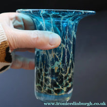 Load image into Gallery viewer, 1980s Mdina Maltese Small Glass Slim Vase with Flared Rim. 4 1/2 inches - European Glass
