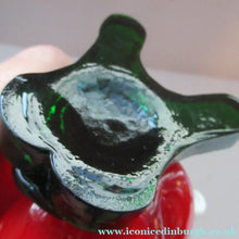 Load image into Gallery viewer, Vintage 1980s Murano Red Tomato Shape Glass Clown
