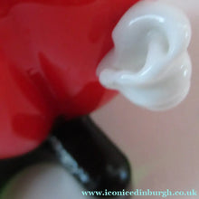 Load image into Gallery viewer, Vintage 1980s Murano Red Tomato Shape Glass Clown
