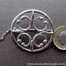 Load image into Gallery viewer, Scottish Ola Gorie Silver Brooch 1980s
