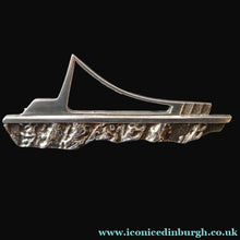 Load image into Gallery viewer, VERY RARE 1980s OLA GORIE Scottish Silver PLOUGH Brooch
