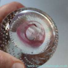 Load image into Gallery viewer, Pink Champagne Colin Terris Caithness Paperweight
