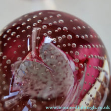 Load image into Gallery viewer, 1980s Caithness Paperweight Ruby Cauldron
