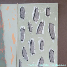 Load image into Gallery viewer, 1980s Abstract Painting Paul Burgess Camberwell of School of Art Dated 1984
