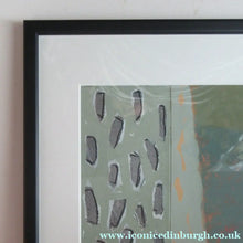 Load image into Gallery viewer, 1980s Abstract Painting Paul Burgess Camberwell of School of Art Dated 1984
