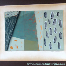 Load image into Gallery viewer, 1980s Abstract Painting Paul Burgess Camberwell of School of Art Dated 1984
