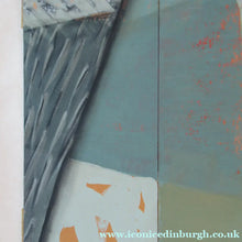 Load image into Gallery viewer, 1980s Abstract Painting Paul Burgess Camberwell of School of Art Dated 1984
