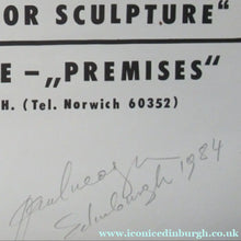 Load image into Gallery viewer, Pencil Signed 1980s Exhibition Poster: Paul Neagu Norwich
