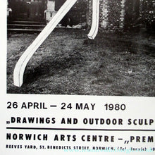 Load image into Gallery viewer, Pencil Signed 1980s Exhibition Poster: Paul Neagu Norwich
