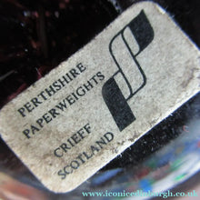Load image into Gallery viewer, Vintage Scottish Paperweight Perthshire with 12 spokes
