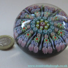 Load image into Gallery viewer, Vintage Scottish Paperweight Perthshire with 12 spokes
