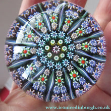 Load image into Gallery viewer, Vintage Scottish Paperweight Perthshire with 12 spokes
