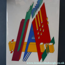 Load image into Gallery viewer, 1980s ROSENTHAL Studio-Line Porcelain "Alphabet" Vase. Designed by Marcello Morandini. 11 inches
