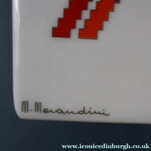 Load image into Gallery viewer, 1980s ROSENTHAL Studio-Line Porcelain "Alphabet" Vase. Designed by Marcello Morandini. 11 inches
