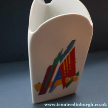 Load image into Gallery viewer, 1980s ROSENTHAL Studio-Line Porcelain "Alphabet" Vase. Designed by Marcello Morandini. 11 inches
