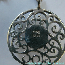 Load image into Gallery viewer, Vintage Scottish Silver Pendant 1989 Edinburgh Hallmark
