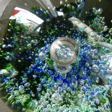 Load image into Gallery viewer, Pair of Early Scottish Selkirk Glass Paperweights Signed &amp; with original labels
