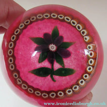 Load image into Gallery viewer, 1980s Early Selkirk Glass Scottish Lampwork Paperweight Peter Holmes
