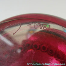 Load image into Gallery viewer, 1980s Early Selkirk Glass Scottish Lampwork Paperweight Peter Holmes
