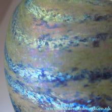 Load image into Gallery viewer, Norman Stuart Clarke Studio Glass Egg Shape Paperweight Vintage

