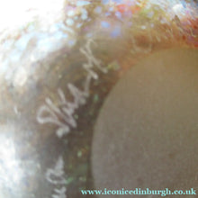 Load image into Gallery viewer, Norman Stuart Clarke Studio Glass Egg Shape Paperweight Vintage
