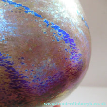 Load image into Gallery viewer, Norman Stuart Clarke Studio Glass Egg Shape Paperweight Vintage
