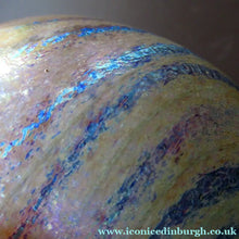 Load image into Gallery viewer, Norman Stuart Clarke Studio Glass Egg Shape Paperweight Vintage
