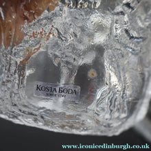 Load image into Gallery viewer, 1980s Swedish Kosta Boda Pair of Clear Rhapsody Bowls by Kjell Engman - Scandinavian Glass
