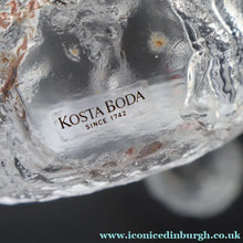 Load image into Gallery viewer, 1980s Swedish Kosta Boda Pair of Clear Rhapsody Bowls by Kjell Engman - Scandinavian Glass
