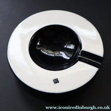 Load image into Gallery viewer, 1980s Swedish Pin Dish by Rolf Sinnemark for Rorstrand. Abstract &amp; Minimal Monochrome Design - European Ceramics
