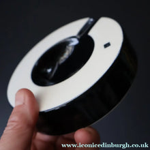 Load image into Gallery viewer, 1980s Swedish Pin Dish by Rolf Sinnemark for Rorstrand. Abstract &amp; Minimal Monochrome Design - European Ceramics
