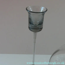 Load image into Gallery viewer, 1980s Vintage FRANK THROWER Glass Candle Holders for WEDGWOOD

