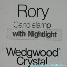 Load image into Gallery viewer, 1980s Vintage FRANK THROWER Glass Candle Holders for WEDGWOOD
