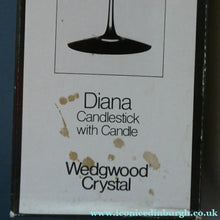 Load image into Gallery viewer, 1980s Vintage FRANK THROWER Glass Candle Holders for WEDGWOOD
