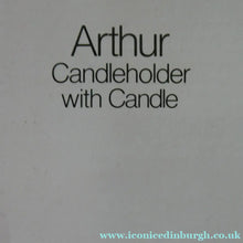 Load image into Gallery viewer, 1980s Vintage FRANK THROWER Glass Candle Holders for WEDGWOOD
