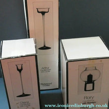 Load image into Gallery viewer, 1980s Vintage FRANK THROWER Glass Candle Holders for WEDGWOOD
