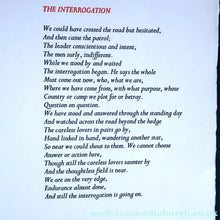 Load image into Gallery viewer, 1981 Lithograph by William Johnstone Illustration to William Baird's Poem "The Interrogation". Pencil Signed
