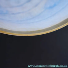 Load image into Gallery viewer, 1982 Swedish Kosta Boda Medium Galaxy Glass Bowl by Bertil Vallien. From the Galaxy Blue Series - Scandinavian Glass
