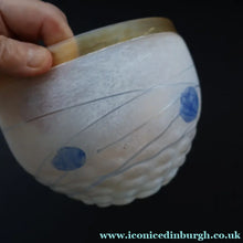Load image into Gallery viewer, 1982 Swedish Kosta Boda Medium Galaxy Glass Bowl by Bertil Vallien. From the Galaxy Blue Series - Scandinavian Glass
