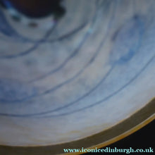 Load image into Gallery viewer, 1982 Swedish Kosta Boda Medium Galaxy Glass Bowl by Bertil Vallien. From the Galaxy Blue Series - Scandinavian Glass
