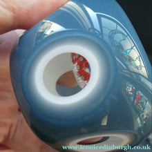 Load image into Gallery viewer, 1982 WHITEFRIARS Faceted Paperweight with Double Overlay. Star of Roses by Colin Terris
