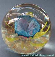 Load image into Gallery viewer, Scottish Caithness Glass Paperweight: CAPRICE by Colin Terris 1983 LIMITED EDITION
