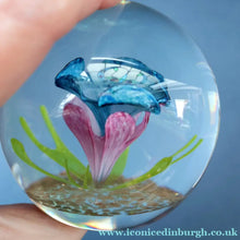 Load image into Gallery viewer, Scottish Caithness Glass Paperweight: CAPRICE by Colin Terris 1983 LIMITED EDITION
