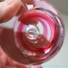 Load image into Gallery viewer, Vintage 1983 Caithness Paperweight: WHIRLWIND by Colin Terris. Pink Version
