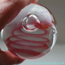 Load image into Gallery viewer, Vintage 1983 Caithness Paperweight: WHIRLWIND by Colin Terris. Pink Version

