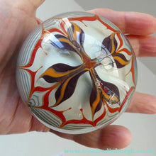 Load image into Gallery viewer, CHRIS BUZZINI American Art Glass Paperweight for Bridgeton Studio. Signed and dated 1983

